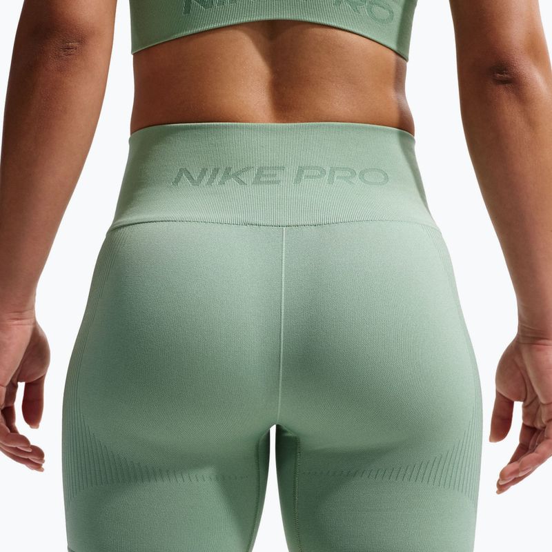 Damen-Shorts Nike Pro Seamless High-Waisted Biker 5" steam 6