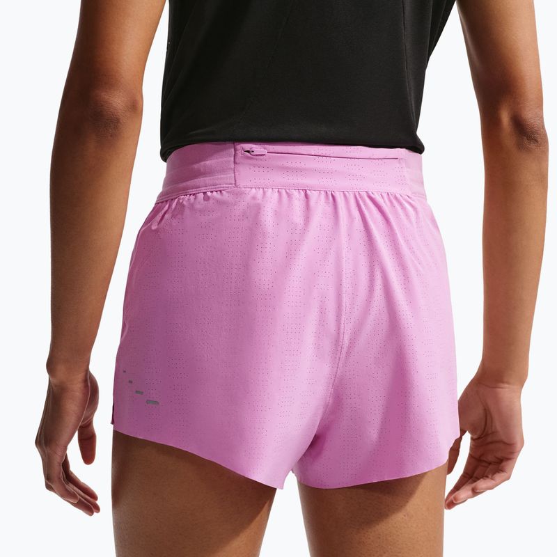 Herren-Laufshorts Nike Swift Breathe Dri-Fit Mid-Rise 2.5" light magenta/photon dust 4