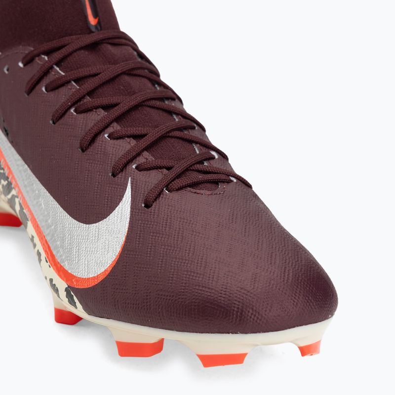 Herren-Fußballschuhe Nike United Mercurial Superfly 10 Academy MG burgundy crush/metallic silver 7