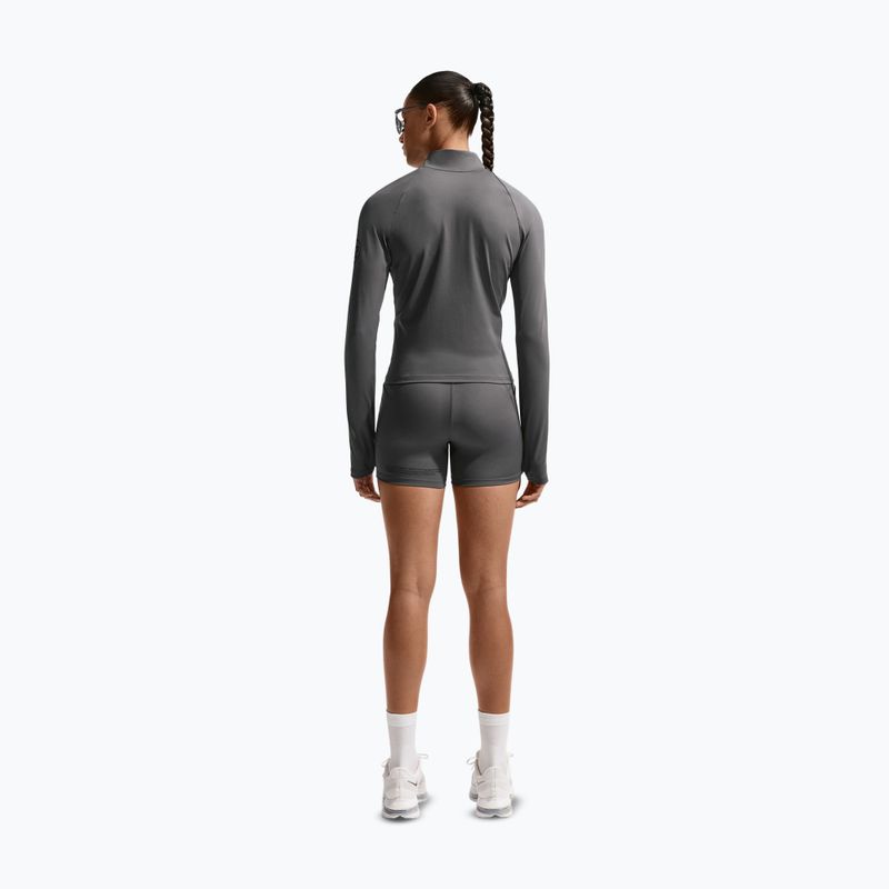 Laufpullover für Damen Nike Swift Dri-Fit Full Zip Mid-Layer medium ash 3
