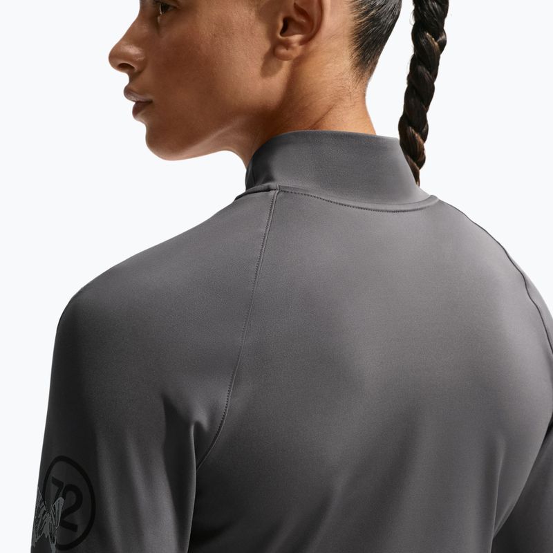 Laufpullover für Damen Nike Swift Dri-Fit Full Zip Mid-Layer medium ash 4