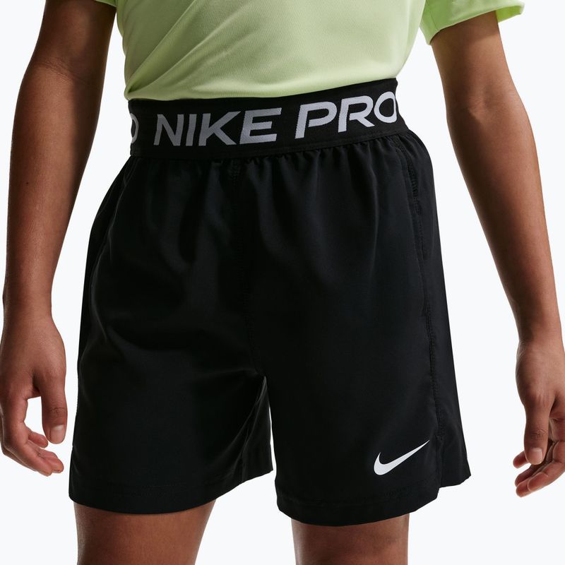 Kindershorts Nike Pro Dri-Fit black/white 5