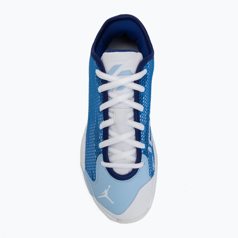Buty do koszykówki męskie Nike Jordan Luka 77 white/signal blue/psychic blue 5