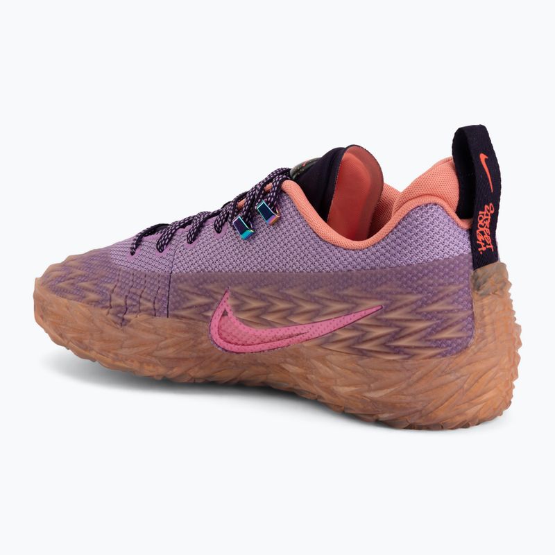 Herren-Basketballschuhe Nike S.T. Flare 2 rush fuchsia/purple dynasty/black 3