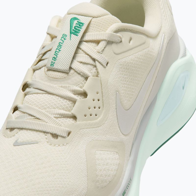 Laufschuhe für Damen Nike Structure 26 sea glass/light silver/metallic silver 3