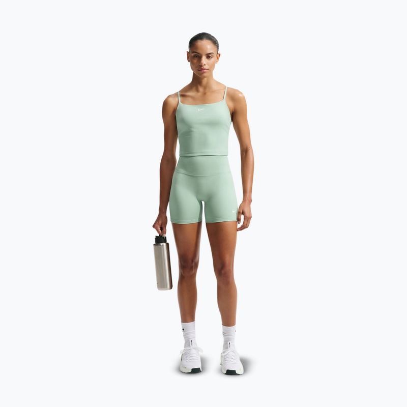 Damen-Shorts Nike One High-Waisted Biker 5" steam/white 2