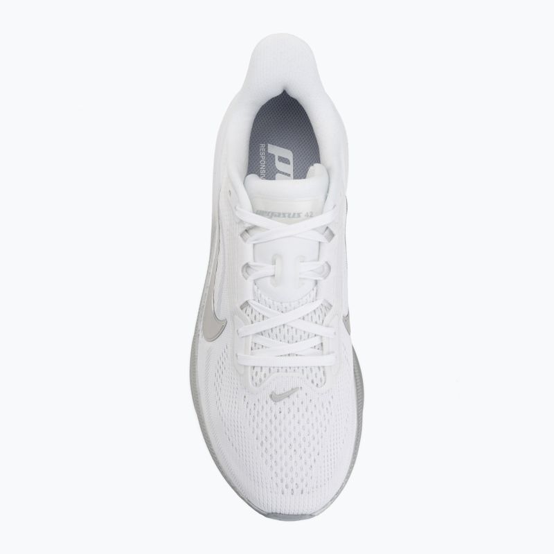 Laufschuhe für Damen Nike Pegasus 42 white/wolf grey/metallic silver 5
