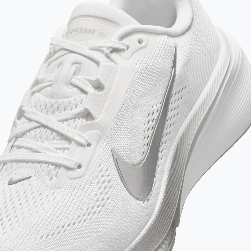 Laufschuhe für Damen Nike Pegasus 42 white/wolf grey/metallic silver 3