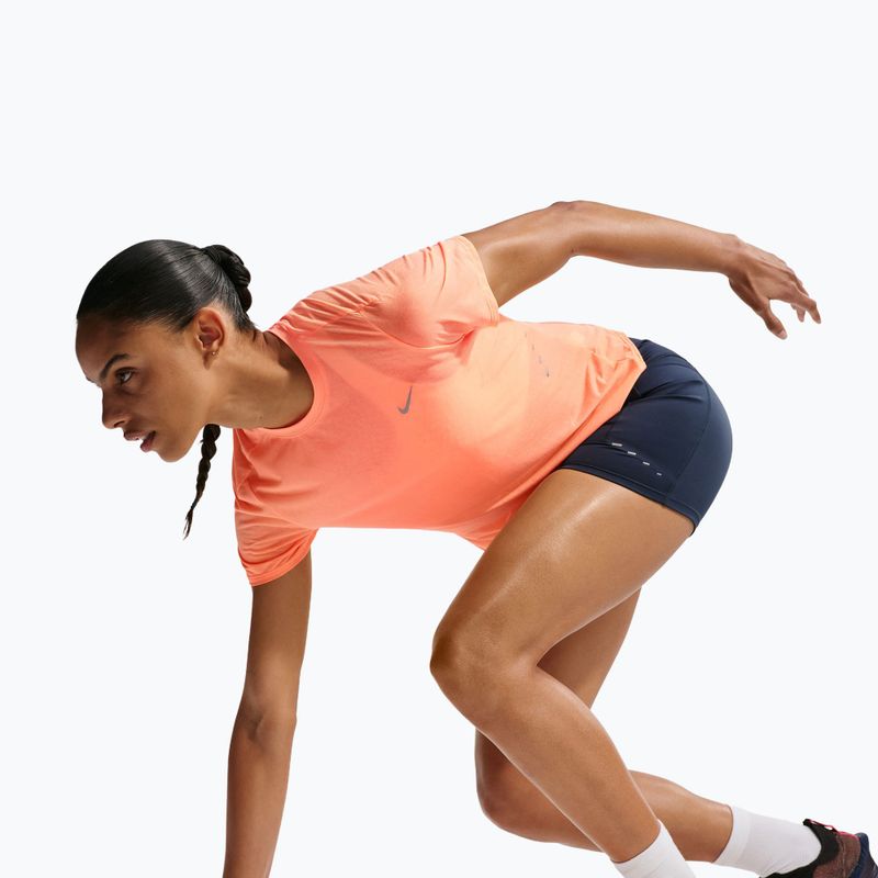 Damen-Laufshirt Nike Swift Breathe Dri-Fit orange pulse/photon dust 6