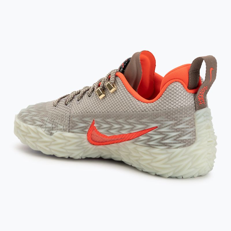 Herren-Basketballschuhe Nike S.T. Flare 2 college grey/volt tint/metallic gold 3