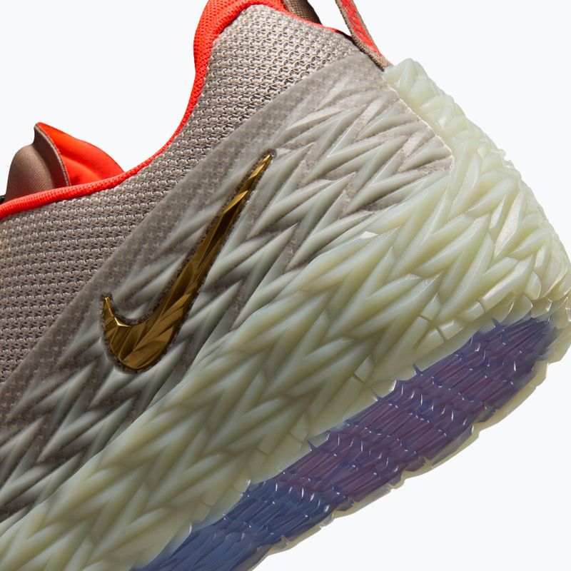 Herren-Basketballschuhe Nike S.T. Flare 2 college grey/volt tint/metallic gold 5