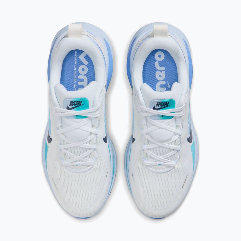 Laufschuhe für Damen Nike Vomero 18 white/blue fury/midnight navy 3