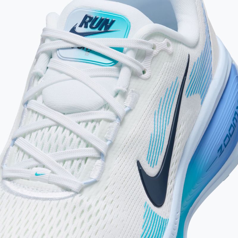 Laufschuhe für Damen Nike Vomero 18 white/blue fury/midnight navy 4