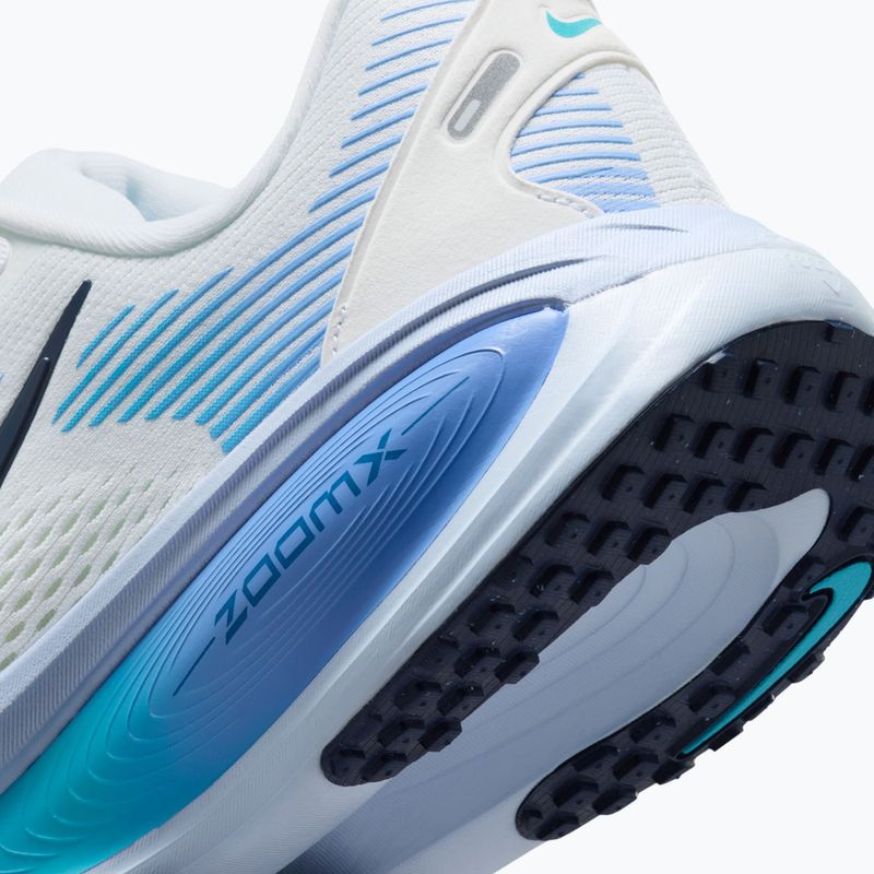 Laufschuhe für Damen Nike Vomero 18 white/blue fury/midnight navy 5