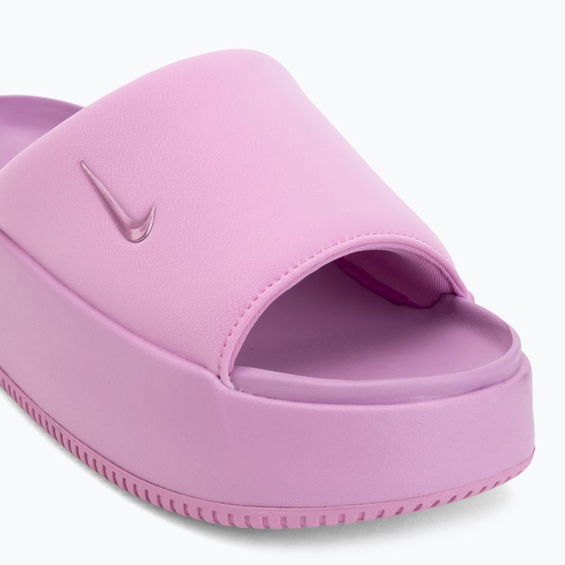 Damen-Pantoletten Nike Calm Elevation light magenta 7