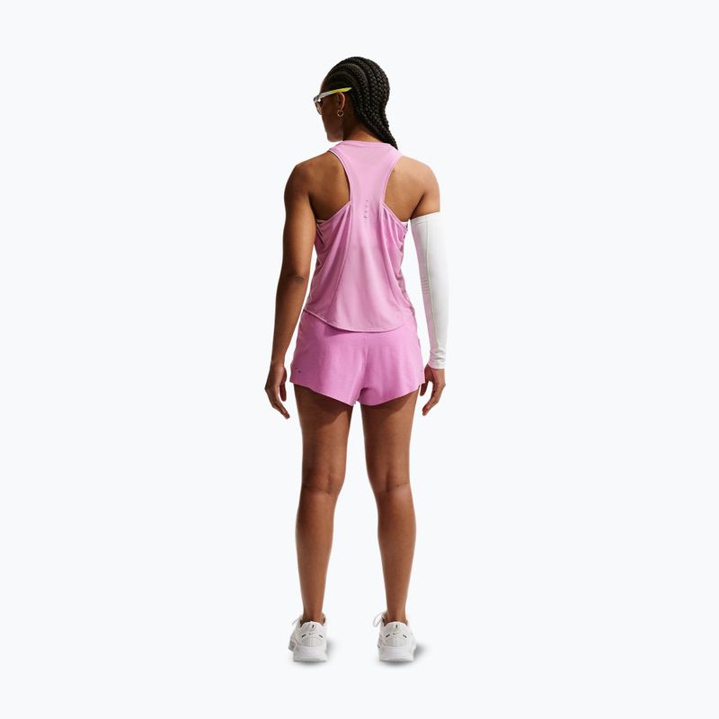 Damen-Laufshirt Nike Swift Breathe Dri-Fit light magenta/photon dust 3