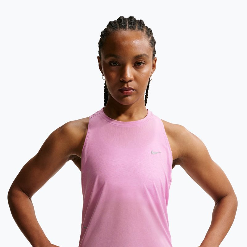 Damen-Laufshirt Nike Swift Breathe Dri-Fit light magenta/photon dust 4