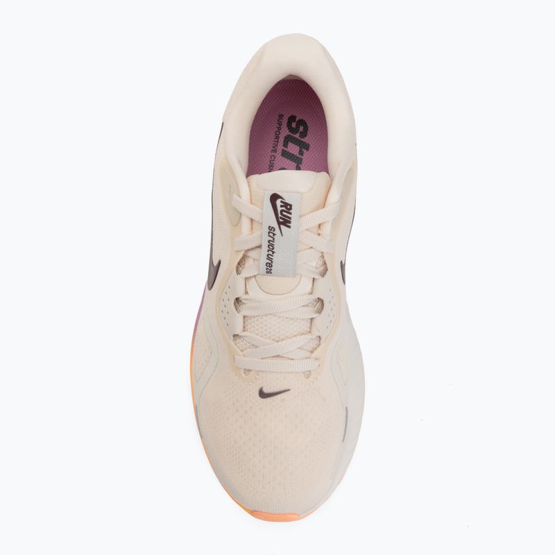 Laufschuhe für Damen Nike Structure 26 chalk/light magenta/orange pulse/tattoo 5