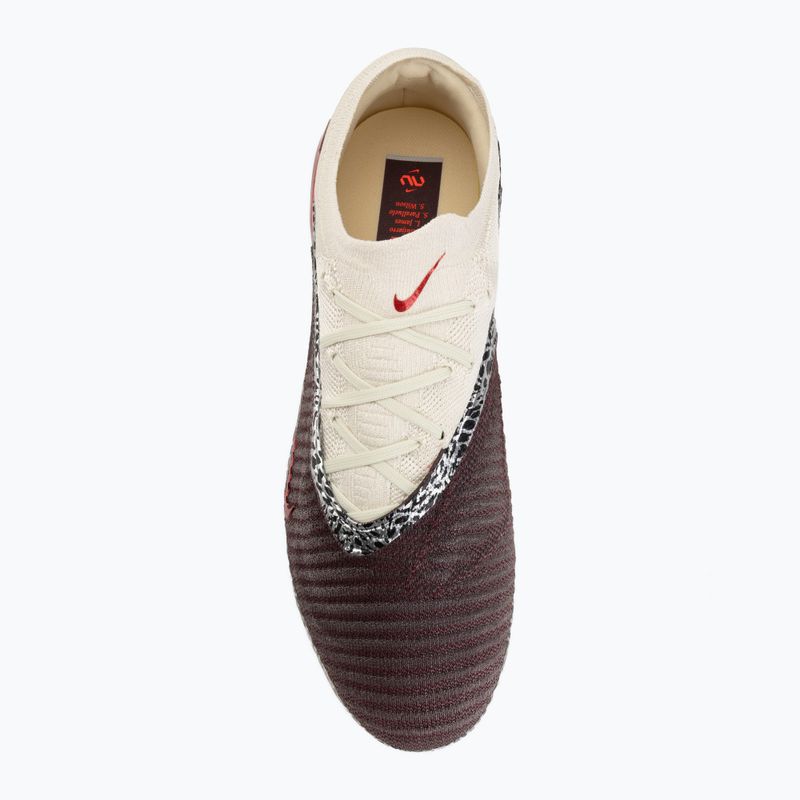 Herren-Fußballschuhe Nike United Phantom 6 Low Elite FG burgundy crush/fossil/university red 5