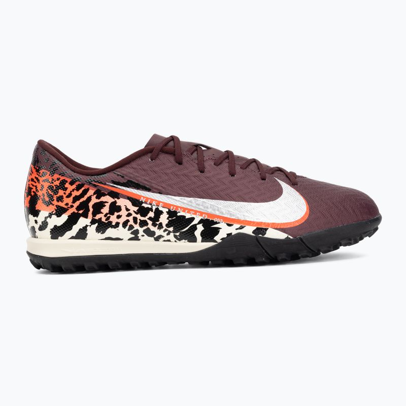Herren-Fußballschuhe Nike United Mercurial Vapor 16 Academy TF burgundy crush/metallic silver 2