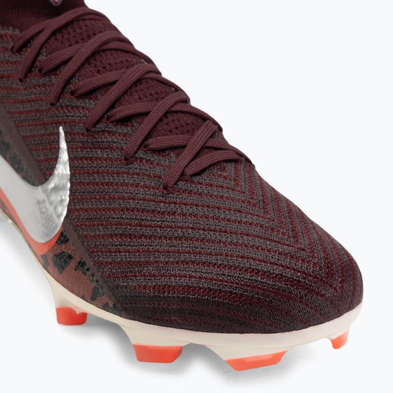 Herren-Fußballschuhe Nike United Superfly 10 Elite burgundy crush/university red/fossil/metal silver 7