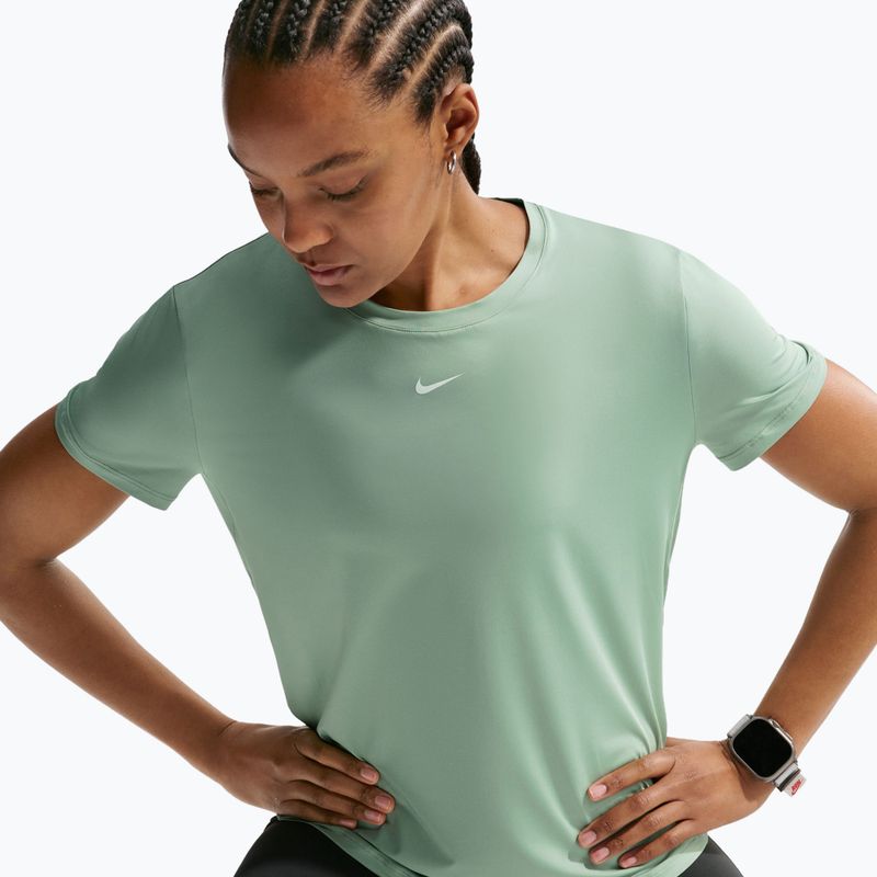 Damen-T-Shirt Nike One Classic Dri-Fit steam/white 4