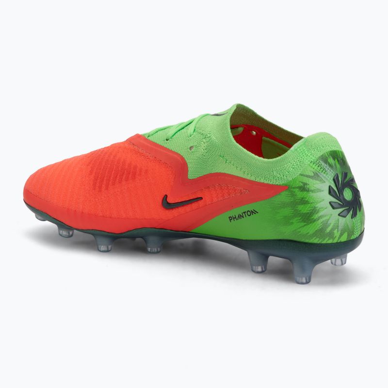 Herren-Fußballschuhe Nike Phantom 6 Low Elite Erling Haaland AG hot punch/green strike/black 3