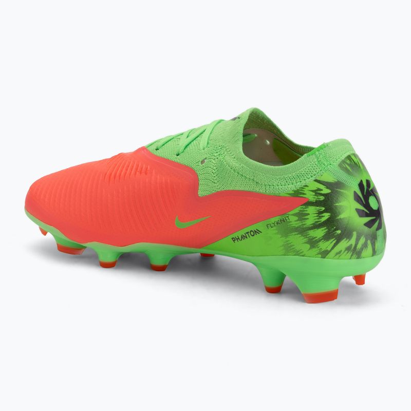 Herren-Fußballschuhe Nike Phantom 6 Low Pro Erling Haaland FG hot punch/green strike/black 3