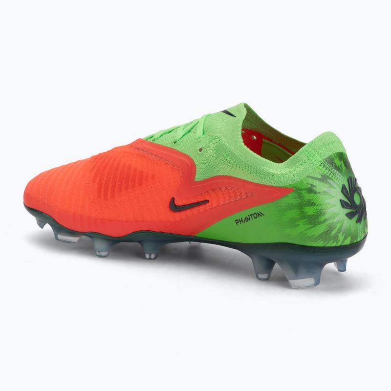 Herren-Fußballschuhe Nike Phantom 6 Low Elite Erling Haaland FG hot punch/green strike/black 3