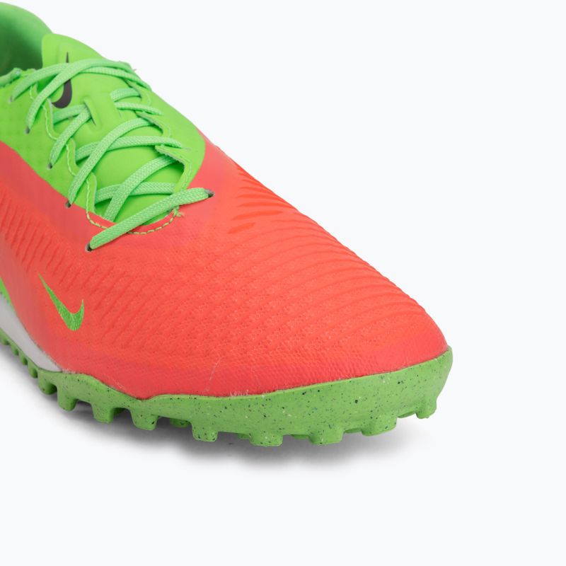 Herren-Fußballschuhe Nike Phantom 6 Low Academy Erling Haaland TF hot punch/green strike/black 7