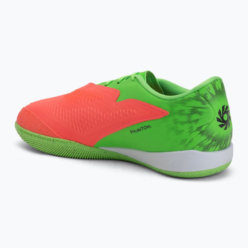 Herren-Fußballschuhe Nike Phantom 6 Low Academy Erling Haaland IN hot punch/green strike/black 3
