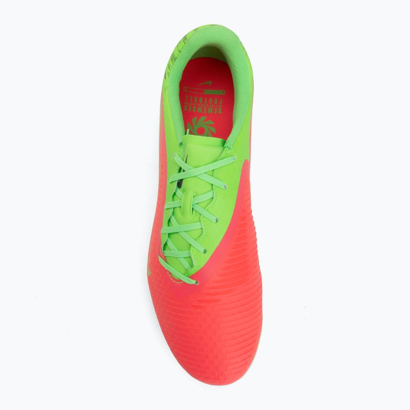 Herren-Fußballschuhe Nike Phantom 6 Low Academy Erling Haaland FG hot punch/green strike/black 5