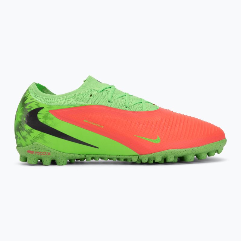 Herren-Fußballschuhe Nike Phantom 6 Low Pro Erling Haaland TF hot punch/green strike/black 2