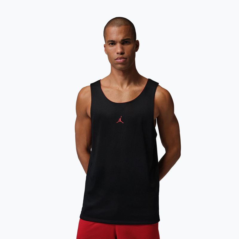 Herren-Basketballtrikot Jordan Sport Reversible gym red/black 4