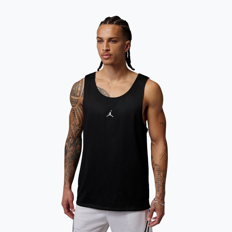 Herren-Basketballtrikot Jordan Sport Reversible black/white