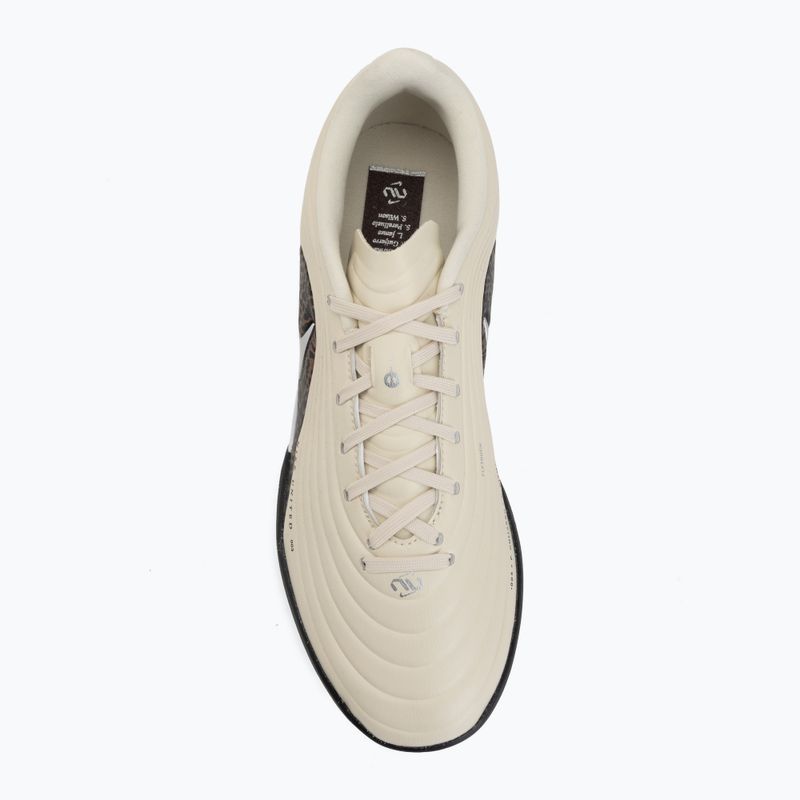 Herren-Fußballschuhe Nike United Tiempo Maestro Academy TF fossil/burgundy crush/metallic silver 5