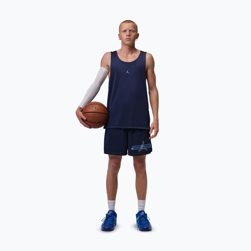 Herren-Basketballtrikot Nike Jordan Sport Reversible midnight navy/university blue 2