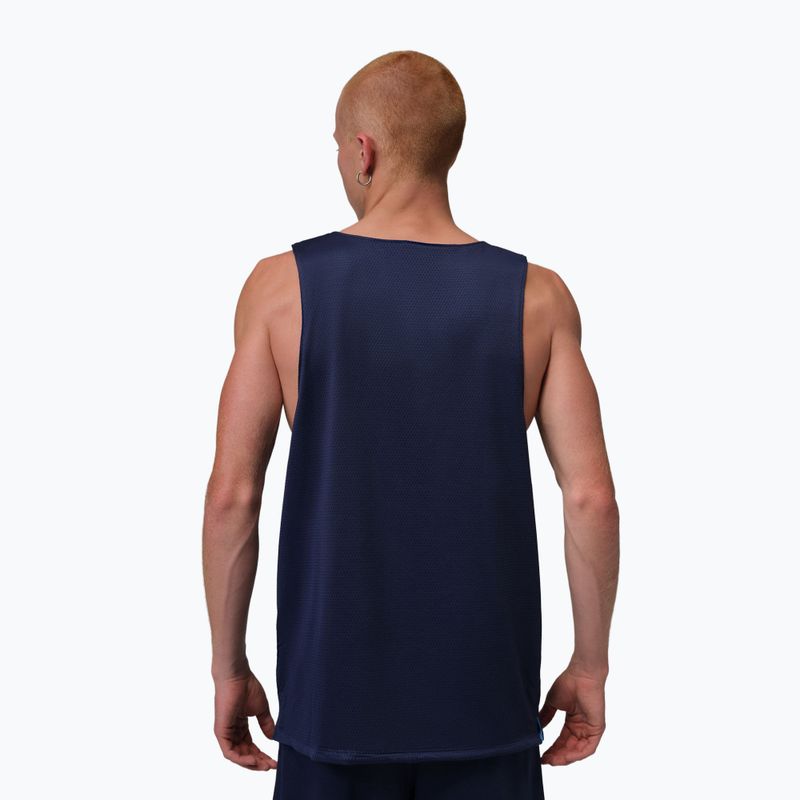 Herren-Basketballtrikot Jordan Sport Reversible midnight navy/university blue 3