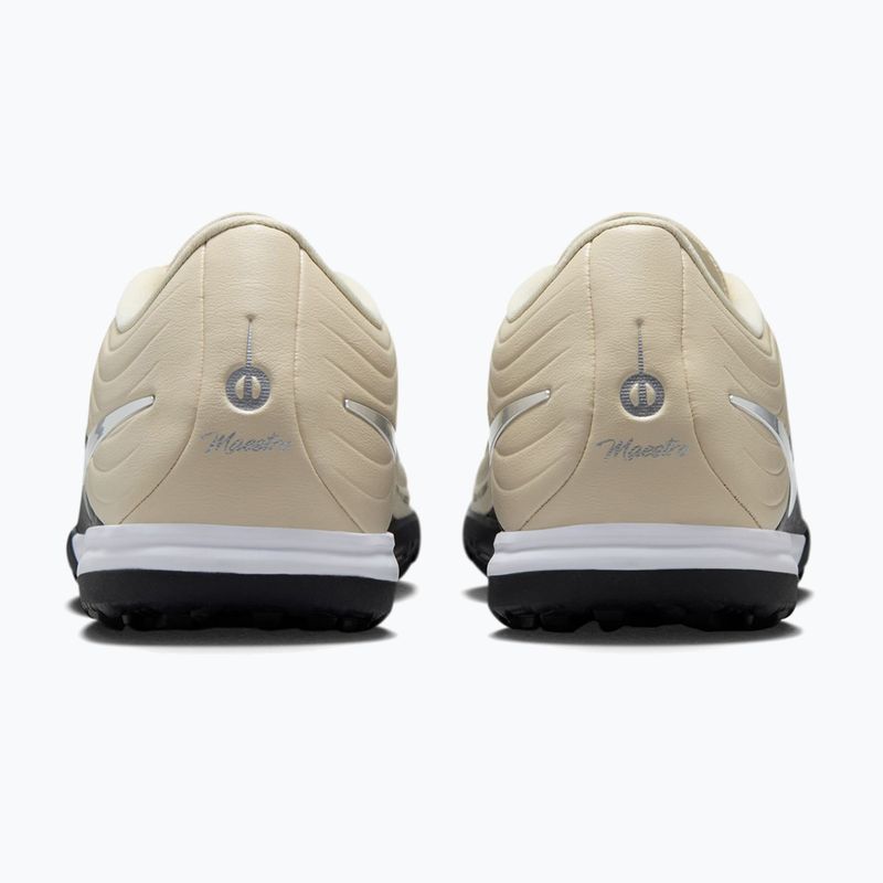 Herren-Fußballschuhe Nike United Tiempo Maestro Academy TF fossil/burgundy crush/metallic silver 4