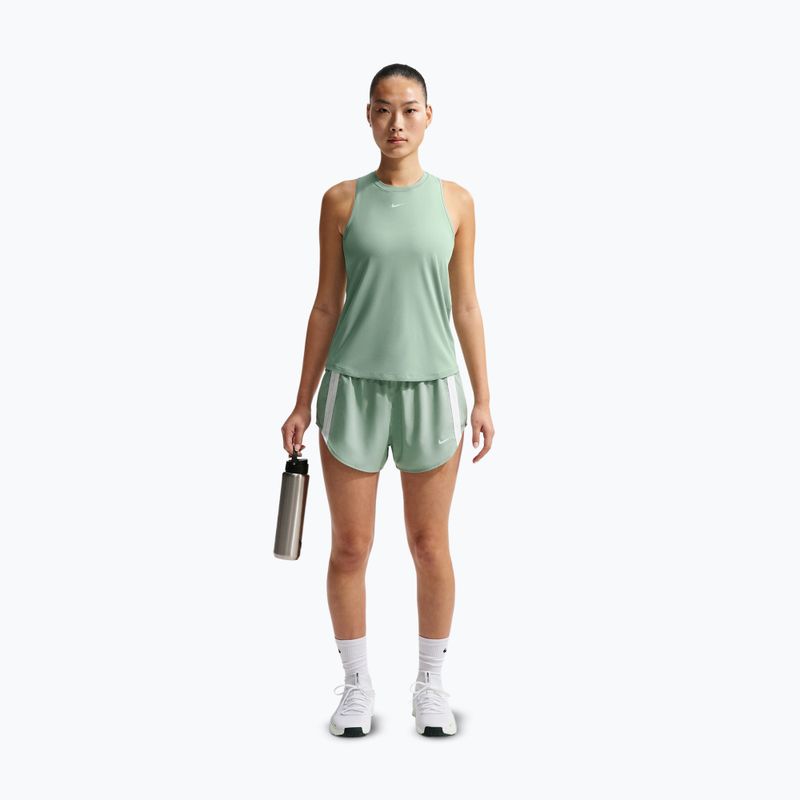 Damen Trainingsshorts Nike One Woven steam/white/white 2
