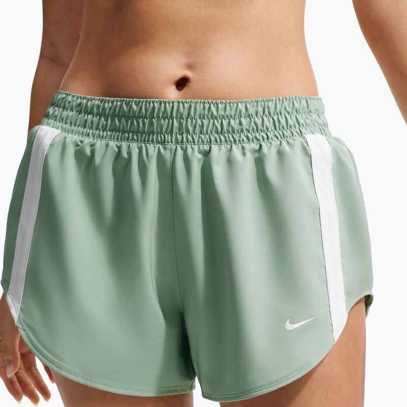 Damen Trainingsshorts Nike One Woven steam/white/white 5