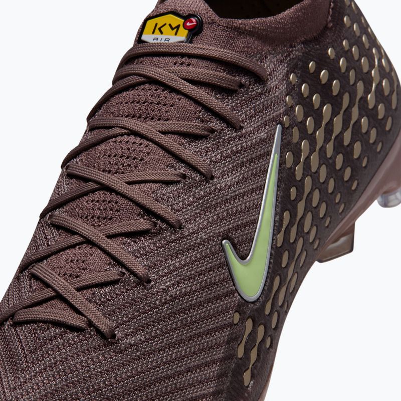 Herren Fußballschuhe Nike Zoom Vapor 16 Elite Kylian Mbappe AG-Pro plum eclipse/metallic silver 4