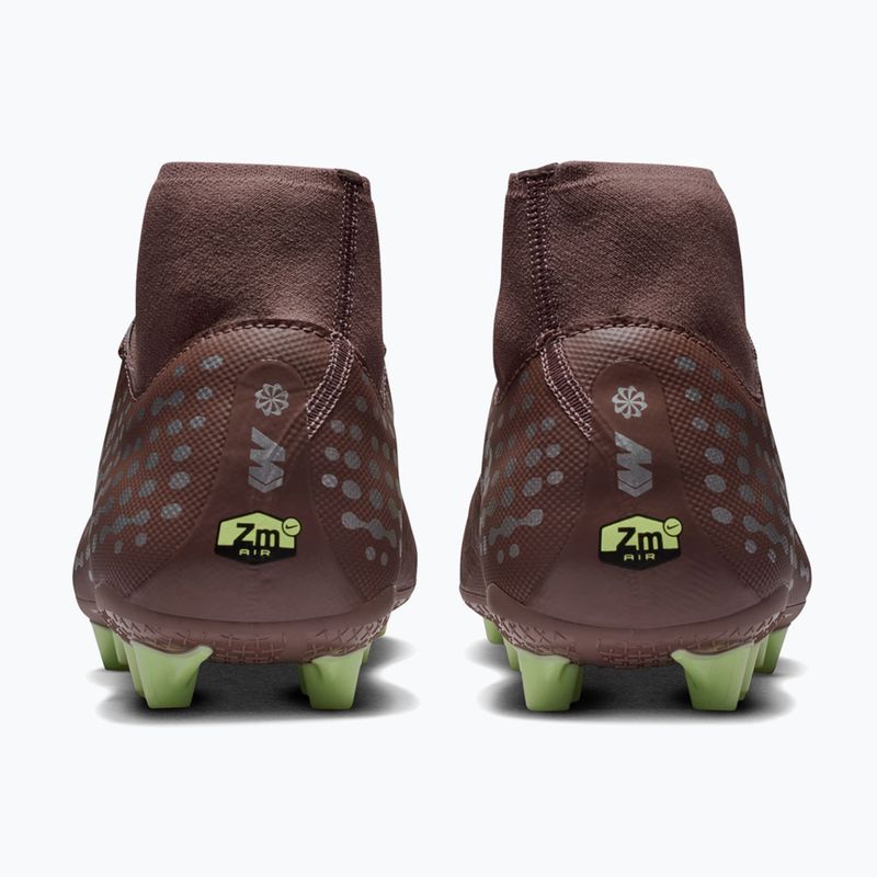 Herren-Fußballschuhe Nike Mercurial Superfly 10 Academy Kylian Mbappé AG plum eclipse/metallic silver 4