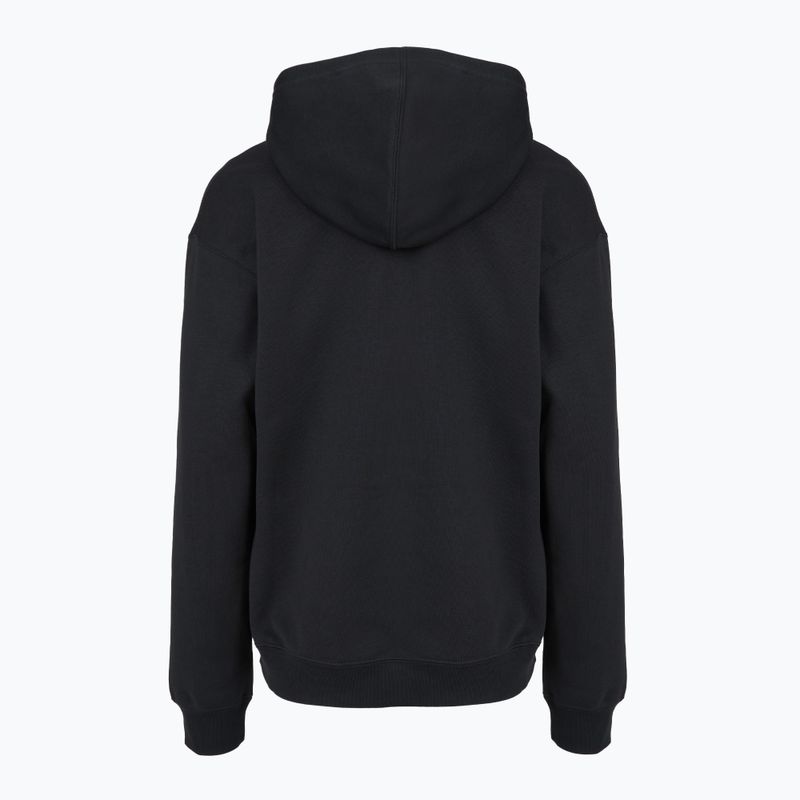 Damenpullover Jordan Fleece Hoodie black/gym red 7