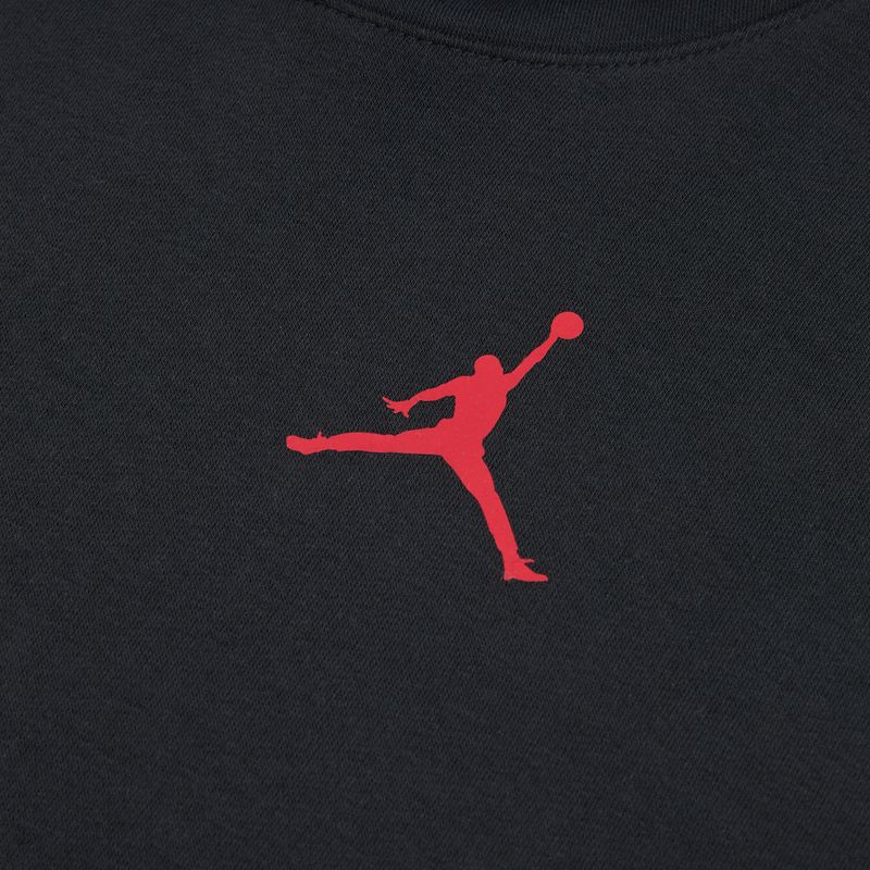 Damen Sweatshirt Nike Jordan Fleece Hoodie black/gym red 8