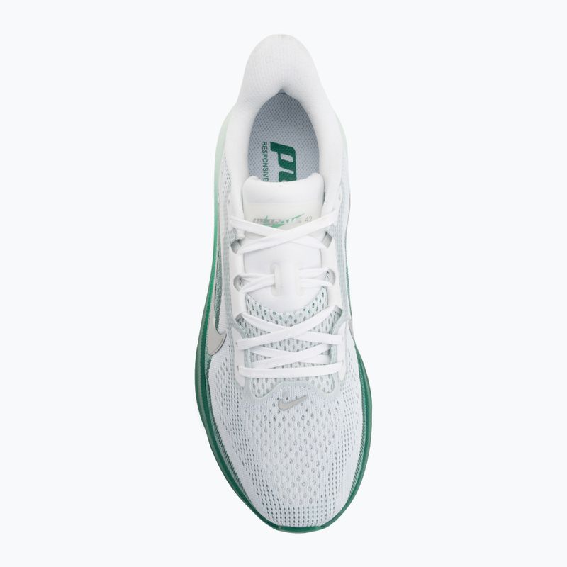 Laufschuhe für Damen Nike Pegasus 42 white/malachite/metallic silver 5