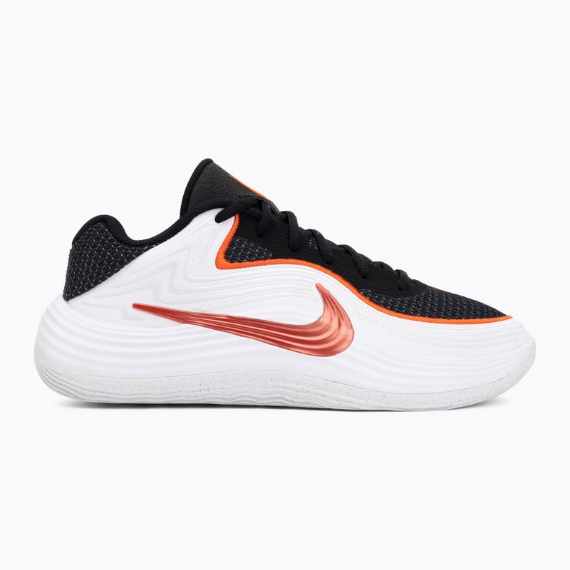 Herren-Basketballschuhe Nike Precision 8 Low black/white/picante red 2