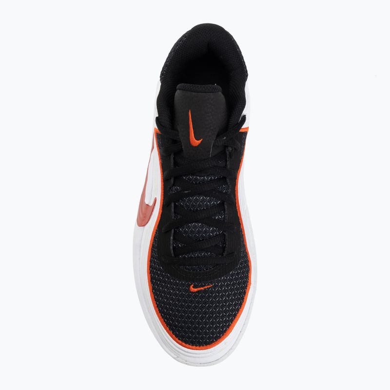 Herren-Basketballschuhe Nike Precision 8 Low black/white/picante red 5