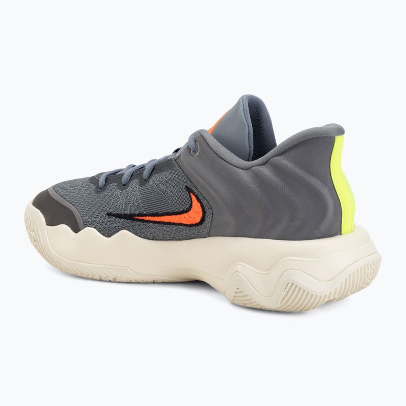 Herren-Basketballschuhe Nike Giannis Immortality 4 cool grey/volt/total crimson 3