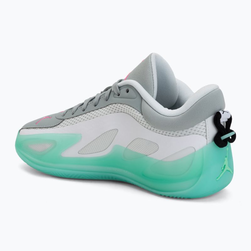 Damen-Basketballschuhe  Jordan Heir Series 2 white/metallic silver/light pumice 3